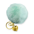 Mint Julep Heart of Gold Charm & Poof